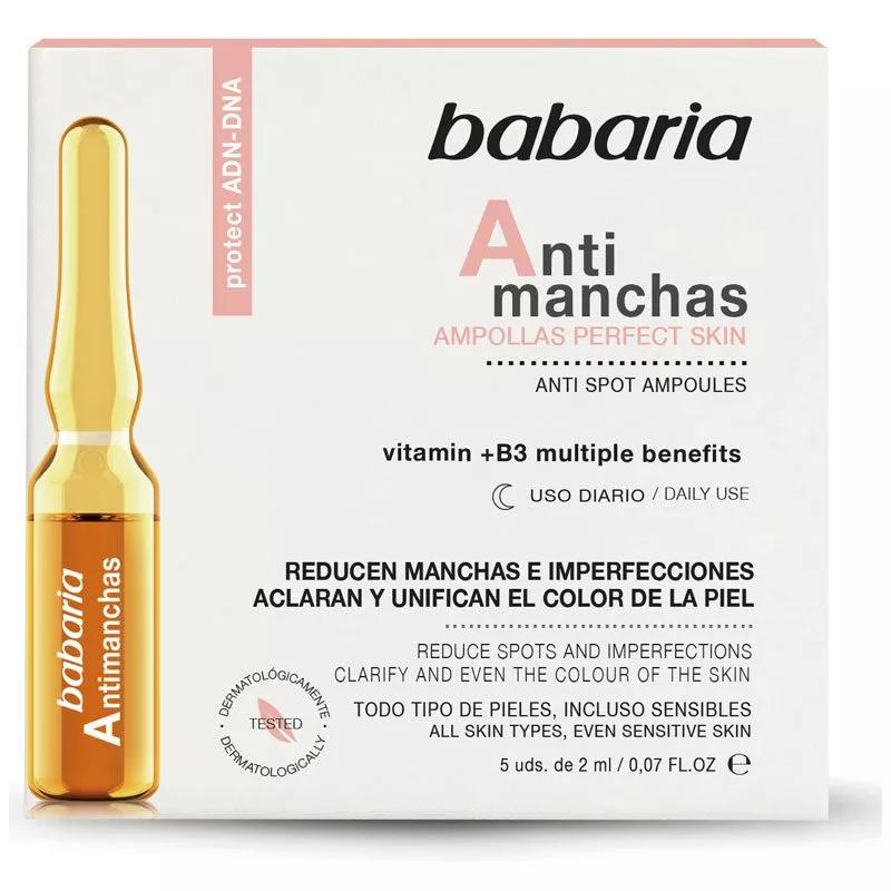 Babaria Ampollas Antimanchas 5 Uds x 2 ml