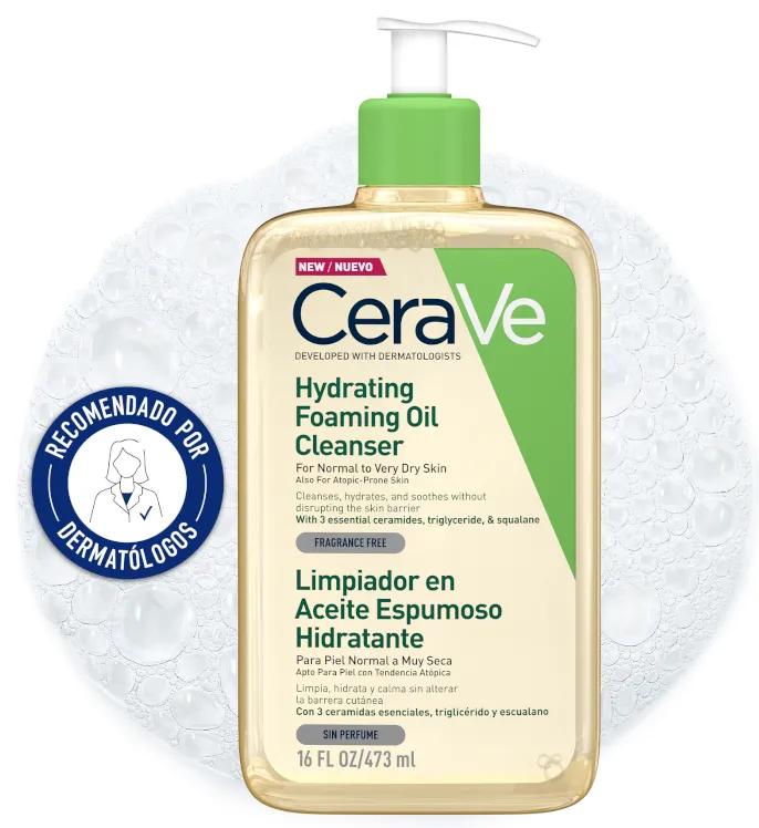 CeraVe Moisturizing Foaming Oil Cleanser 473 ml