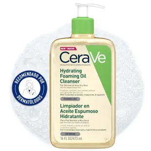 CeraVe Limpiador en Aceite Espumoso Hidratante 473 ml