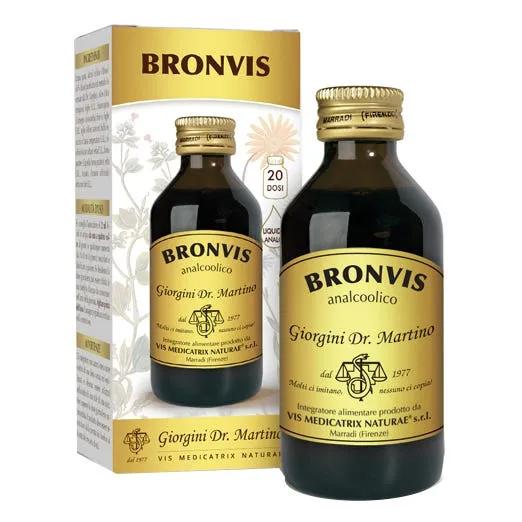 Dr. Giorgini Bronvis Liquido Analcolico Integratore Benessere Naso e Gola 200 ml