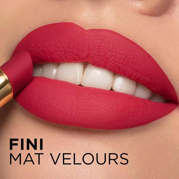 LOREAL Lippenstift – Farbe 343 Rouge Sauva, 1 Stück, Für Gepflegte Lippen & Langanhaltende Farbe