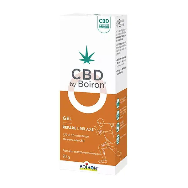 CBD By Boiron Gel Roll On Répare et Relax 70g