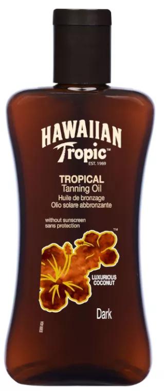 Hawaiian Tropic Óleo Acelerador de Bronzeado 200 ml