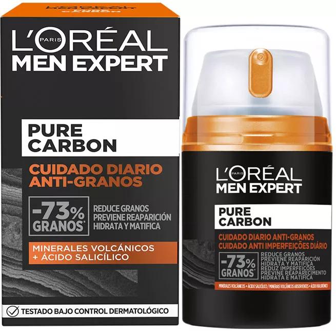 L'Oréal Men Expert Pure Carbon Cuidado Anti-granos 50 ml