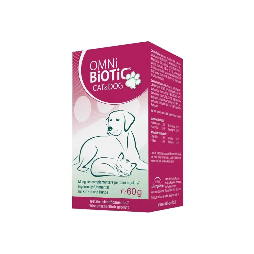 Omni Biotic Cat&Dog Mangime Complementare Per Cani e Gatti 60g