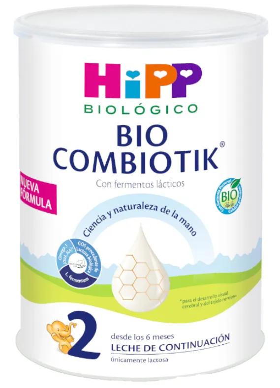 Hipp Combiotik Latte Biologico Continuazione 2 +6m 800 gr