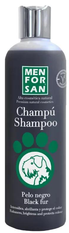Menforsan Shampooing Cheveux Noirs pour Chiens 300 ml