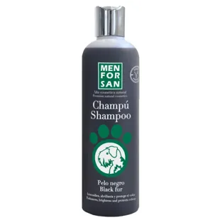 Menforsan Black Hair Shampoo for Dogs 300 ml