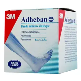 3M Adheban Bande Adhésive Elastique 6cm x 2,5m