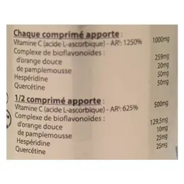 Vit'all+ Vitamine C Complexe 1000 60 comprimés sécables