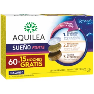 Aquilea Sueño Forte 60 Comprimidos + 15 GRATIS