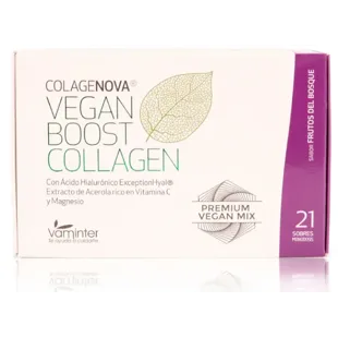 Vaminter Colagenova Vegan Boost Fruits des bois 21 sachets