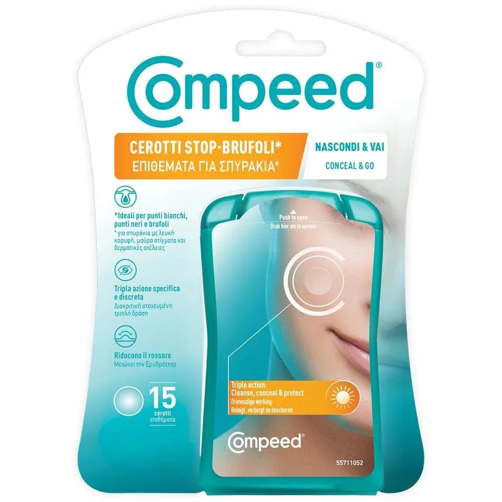 Compeed Cerotti Stop-Brufoli Nascondi e Vai 15 Cerotti