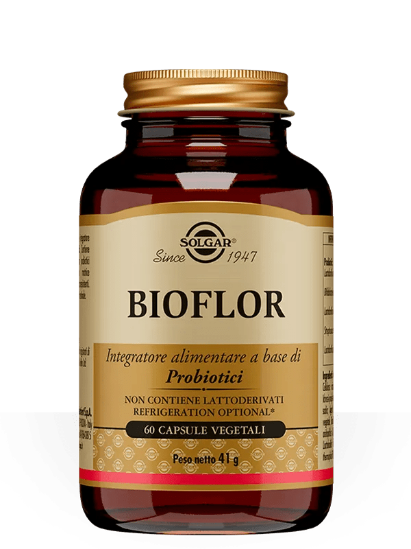 Solgar Bioflor Integratore di Probiotici 60 Capsule Vegetali