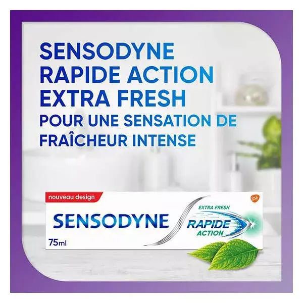 Sensodyne Quick Toothpaste 75ml