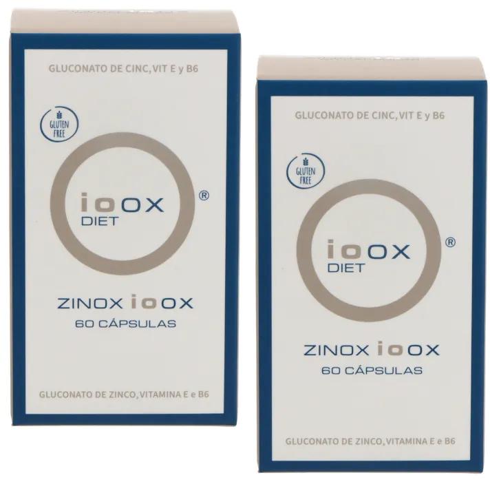 Ioox Zinox Zinc Gluconate 2x60 Capsules