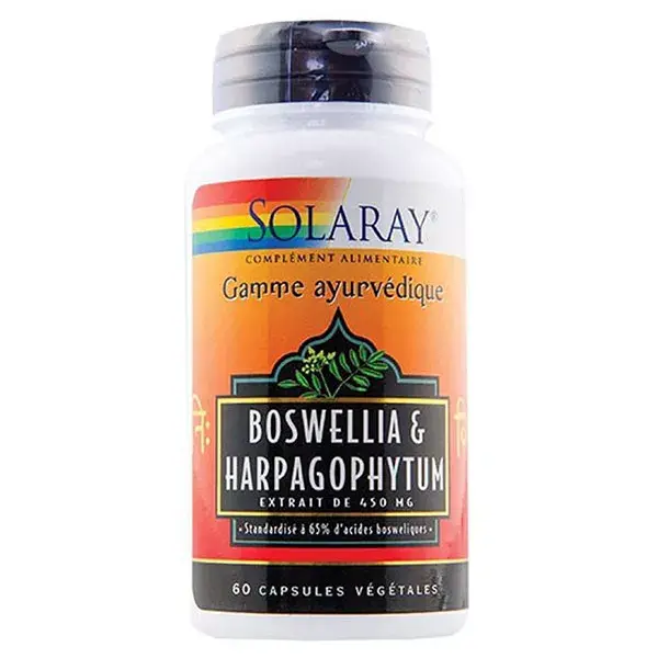 Solaray Boswellia & Harpagophytum Capsules x 60 