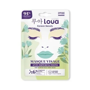 Loua Maschera Viso Tessuto Anti-Imperfezioni 1 pezzo