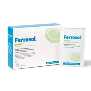 Laboratories Viñas Ferrosol Sachets 20 Sachets