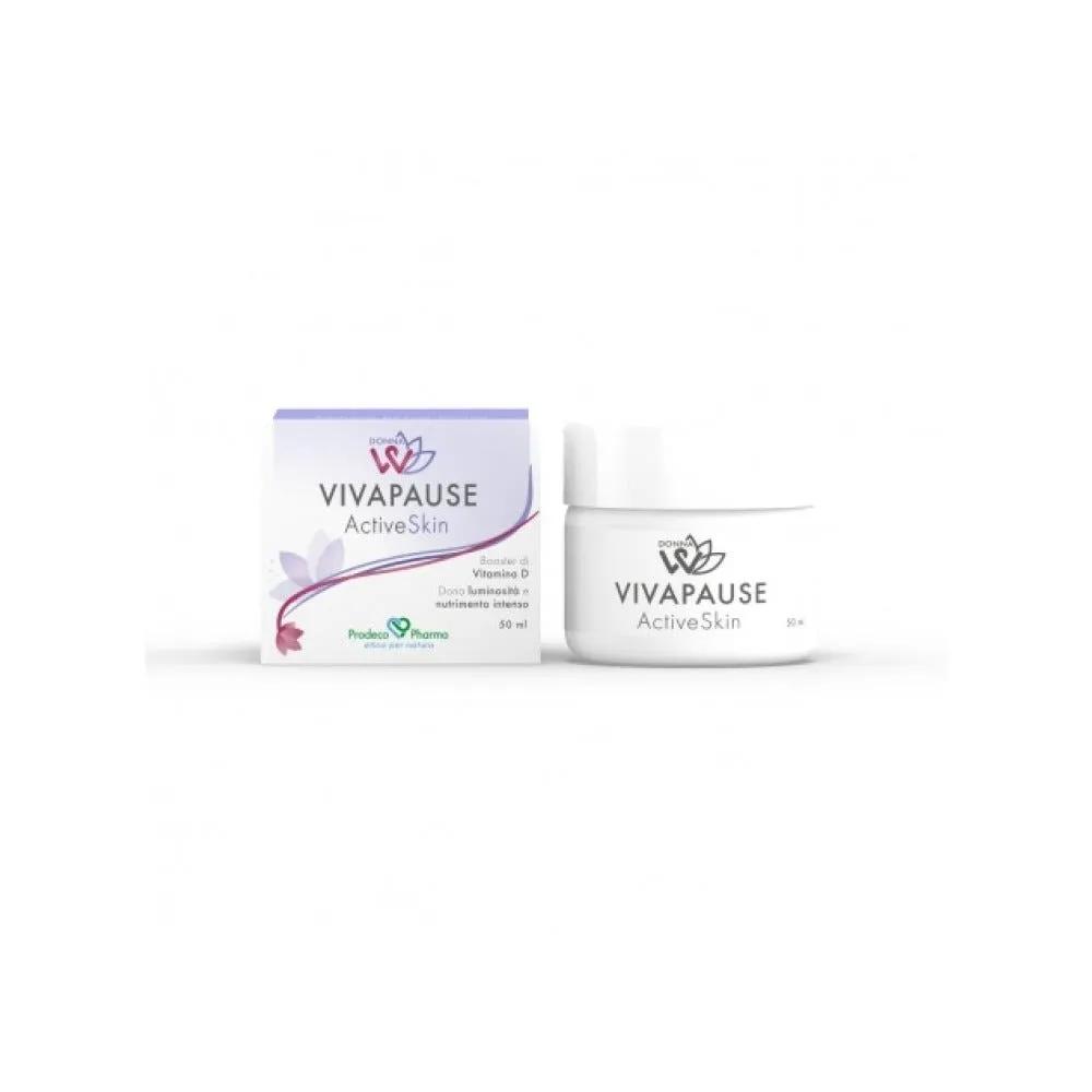 Donna W Vivapause Active Skin Emulsione Viso Per Pelle In Menopausa 50 ml