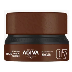 Agiva Hair Styling Hair Was Pomade Brown 07 155 ml