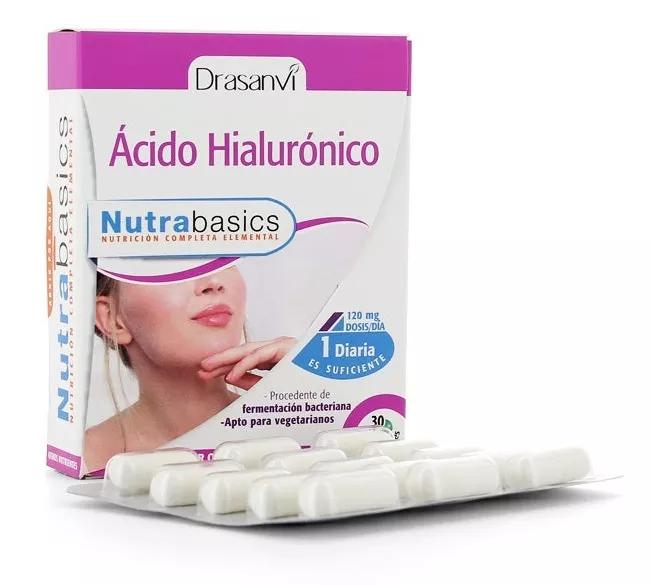 Drasanvi Ácido Hialurónico 30 Cápsulas Nutrabásicos