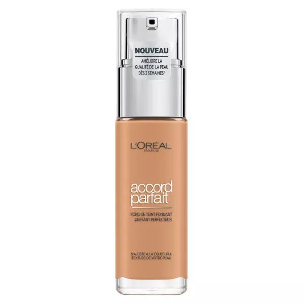 L'Oréal Paris Accord Parfait Fondotinta  Fluido N°7.D Ambra Dorata 30ml