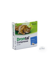 Drontal Gatto Contro le Infestazioni da Nematodi e Cestodi 2 Compresse