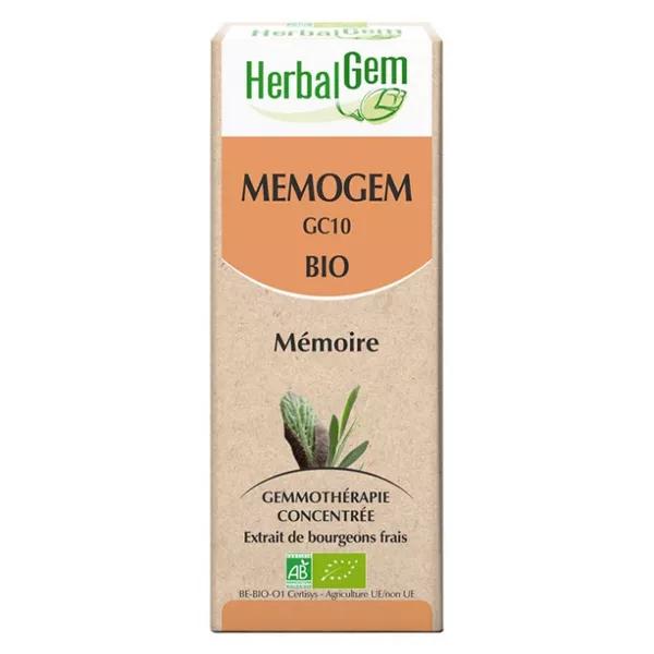 Herbalgem Memogem Complexe Mémoire Bio 30ml