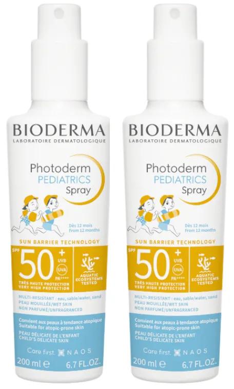 Bioderma Photoderm Spray Pédiatrie SPF50+ 2x200 ml