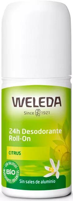 Weleda desodorizante Chá Roll On Citrus 50ml