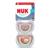 Nuk Ciuccio Starlight Silicone +0m Gatto Rosa Stelle Lotto di 2