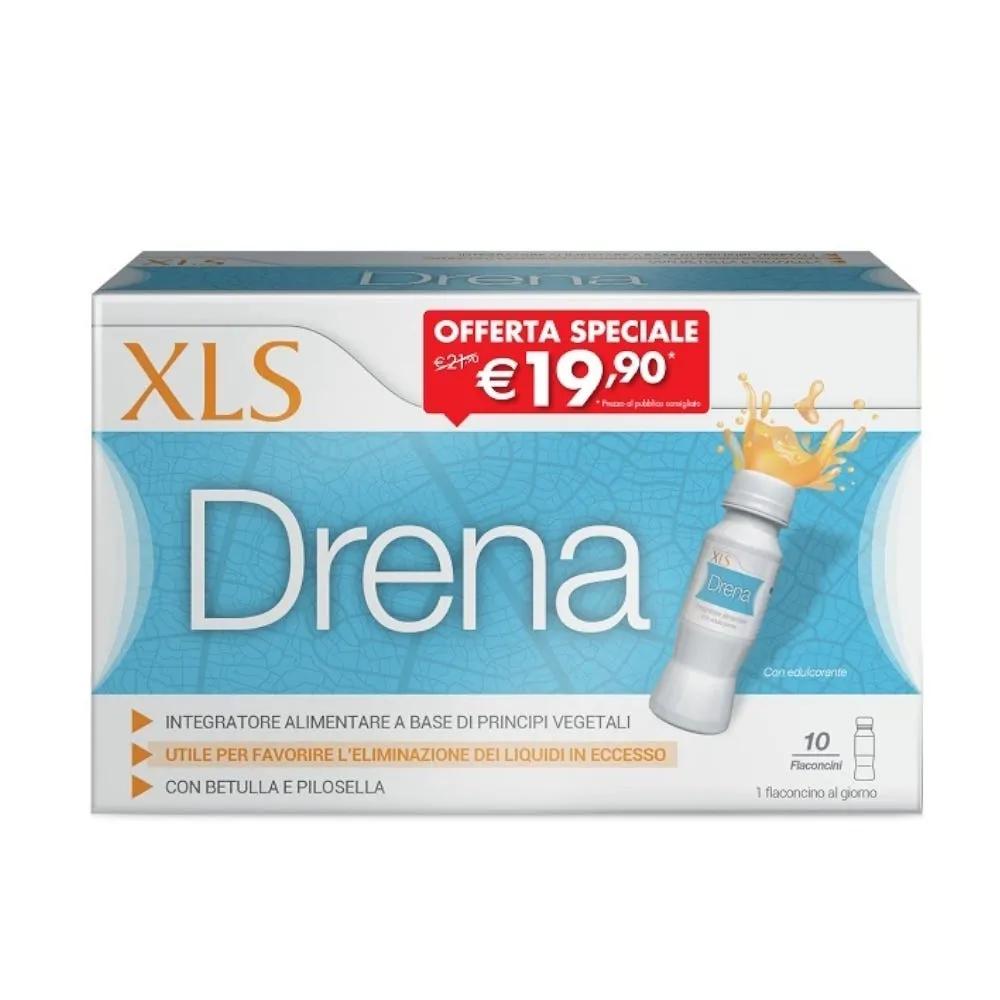 XLS Drena Offerta Speciale Drenante liquidi in Eccesso 10 Flaconcini