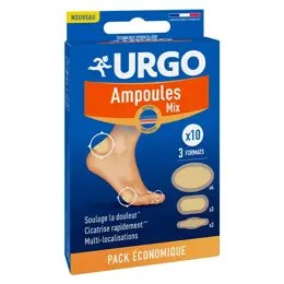 Urgo Ampoules Mix Pansements 10 unités