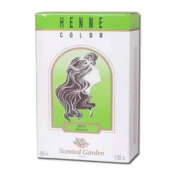 Henna Color perfumado jardín henna marrón 100g