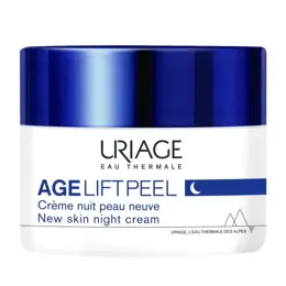 Uriage Age Lift Peel Crème Nuit Peau Neuve Anti-Rides Fermeté 50ml