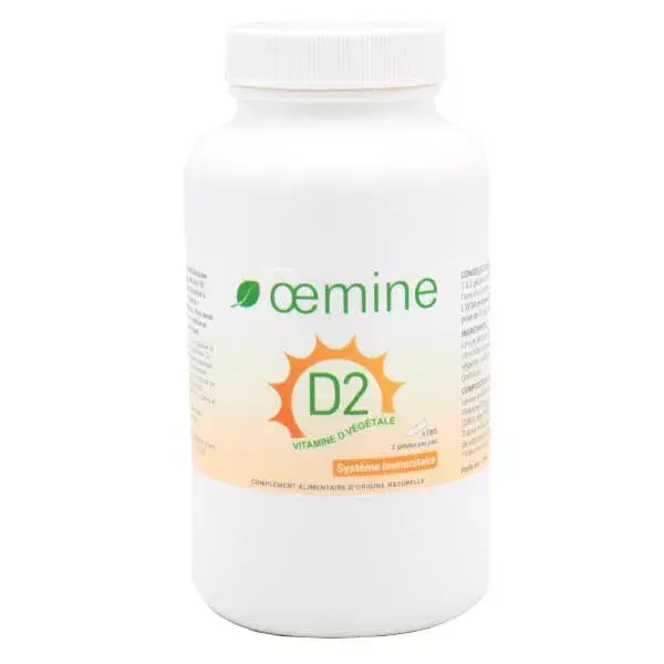 Oemine D2 Vegetal 180 comprimidos