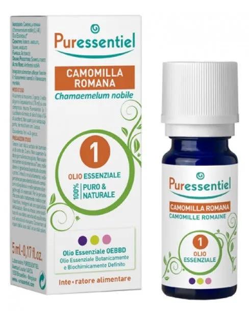 Puressentiel Olio Essenziale di Camomilla Romana per Sonno e Rilassamento 5 ml