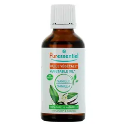 Puressentiel Huiles Vegetales 100% Bio Huile Végétale Vanille 50 ml