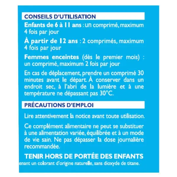 Nauselib 36 comprimés | Bon prix