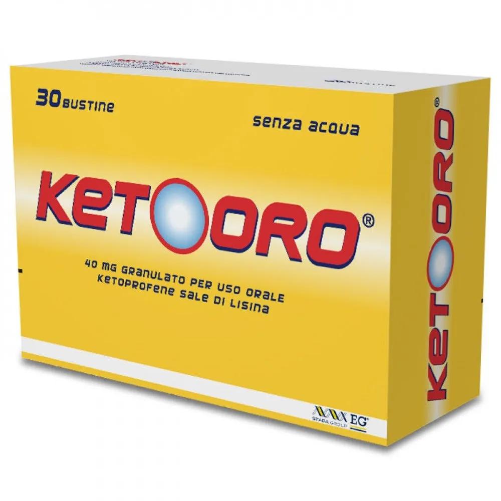 Ketooro 40 mg Granulato Uso Orale 30 Bustine Senza Acqua