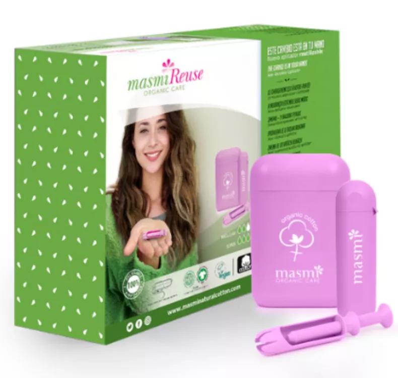 Applicateur réutilisable Masmi pour tampons réguliers (8) et super (8)