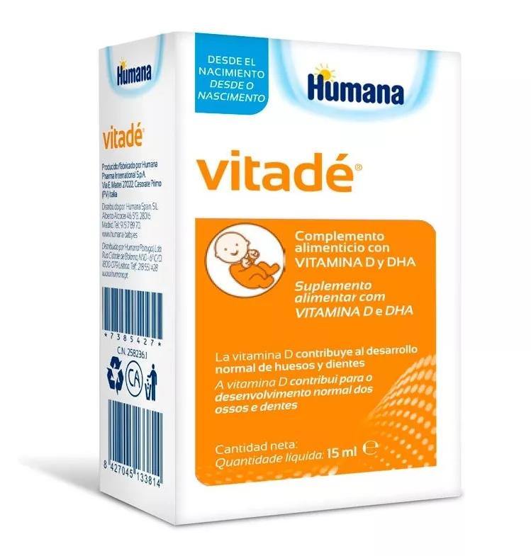 Humana Baby Vitadé Vitamin D and DHA 15ml