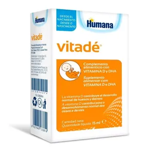 Humana Baby Vitadé Vitamina D y DHA 15 ml