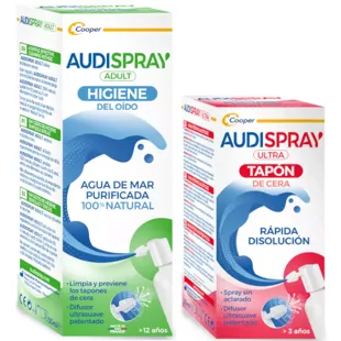 AudiSpray Audispray Ultra 20 ml + AudiSpray Adultos 50 ml