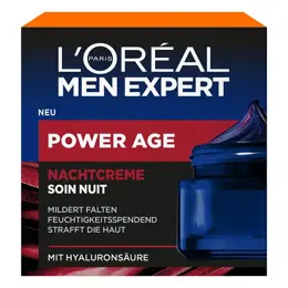 L'Oréal Men Expert Power Age Soin Nuit Acide Hyaluronique - 50ml