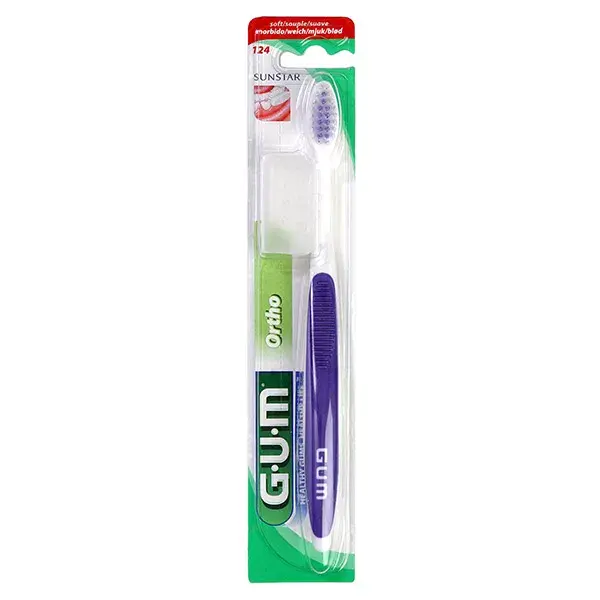 GUM toothbrush teeth orthodontic ref 124