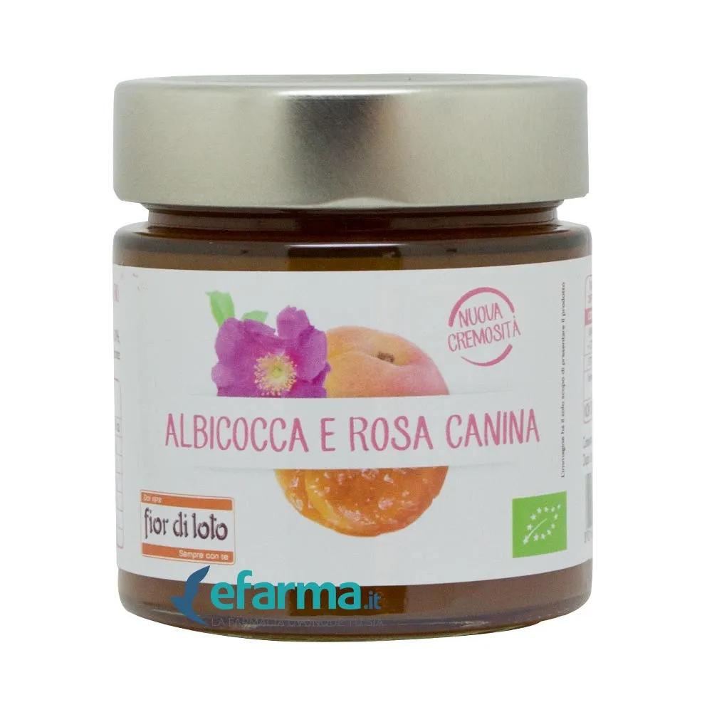 Fior Di Loto Composta  Rosa Canina e Albicocca Alimento Biologico 250g.