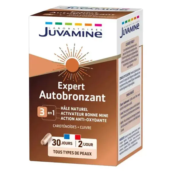 Juvamine Tanning Sublime Anti-Age Enriched Formula 30 capsules