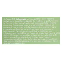 Omum Infusion La Sauvage Bio 20 sachets